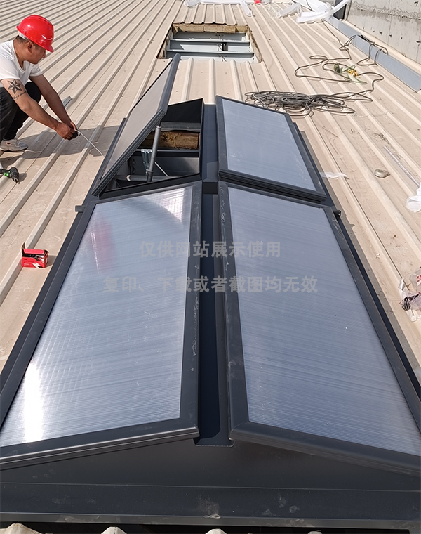 兰州王老吉生产车间阿拉山口排烟天窗