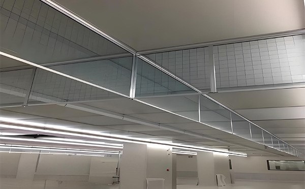 阿拉山口玻璃挡烟垂壁