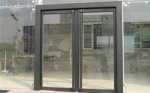 阿拉山口玻璃地弹门