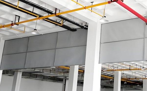 商场防烟分区常闭节点:阿拉山口挡烟垂壁高度与控制器接线图解 商场防烟分区常闭节点:阿拉山口挡烟垂壁高度与控制器接线图解